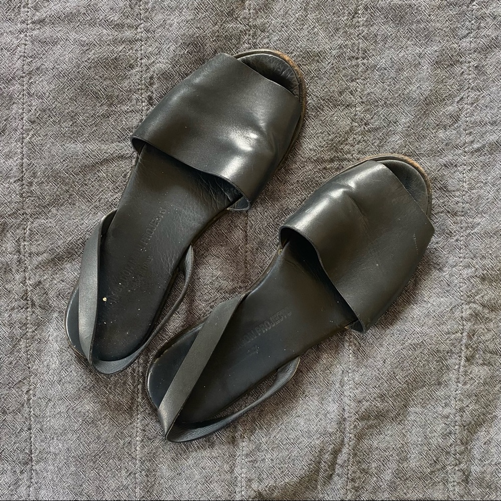 Woman by Common Projects Deep Blue Slide Sandals • 38 EU / 7.5 USA
